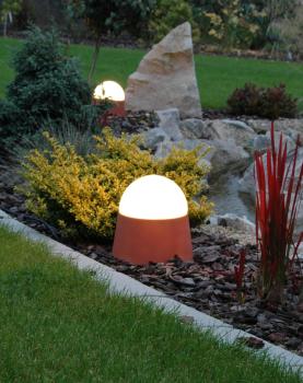 Gartenlampe LUXOR cotto-rot | DENK Keramik®